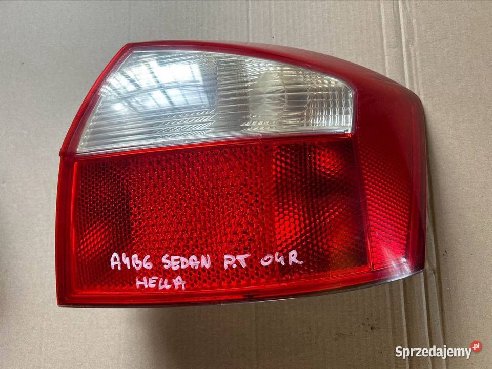 Lampa prawy tył Audi a4 b6 sedan 8e0945096c Lampy tylne