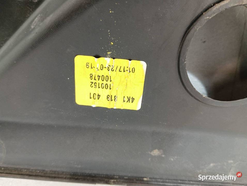 PODSZYBIE 4K1819401 Audi A6 V 2018 C8 Podszybia