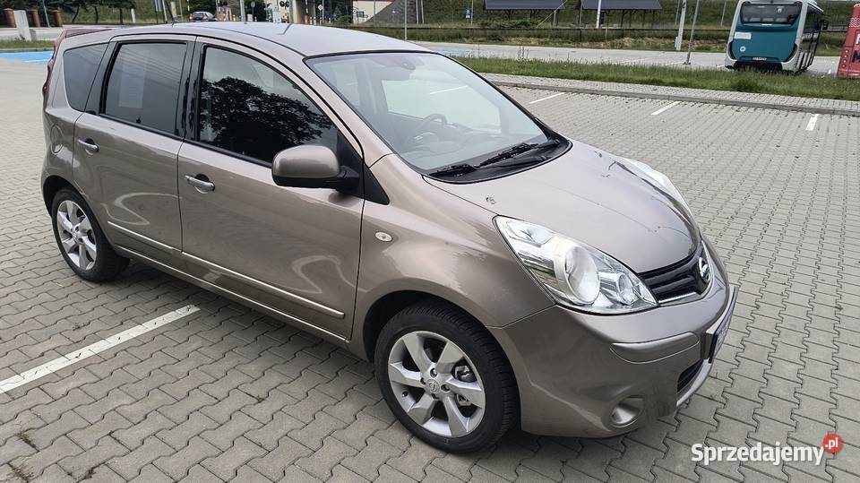 Nissan Note Tekna 16 benzyna sprowadzony Głogów Małopolski