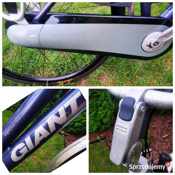 Rower miejski GIANT LIGHTSERIES 8 biegow D45 Miejskie Hajnówka