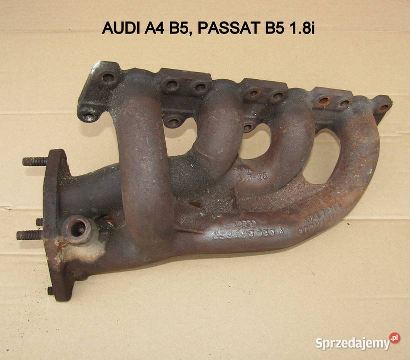 KOLEKTOR WYDECHOWY AUDI A4 VOLKSWAGEN PASSAT B5 Kolektory wydechowe