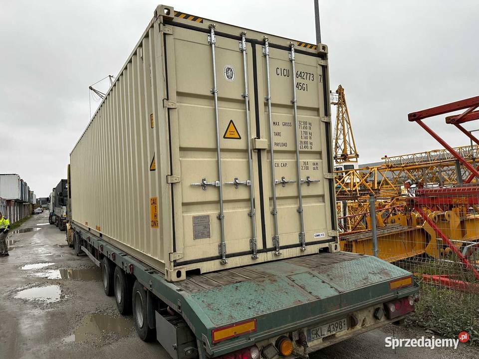 KONTENER MORSKI 40 HC ONE WAY NOWY