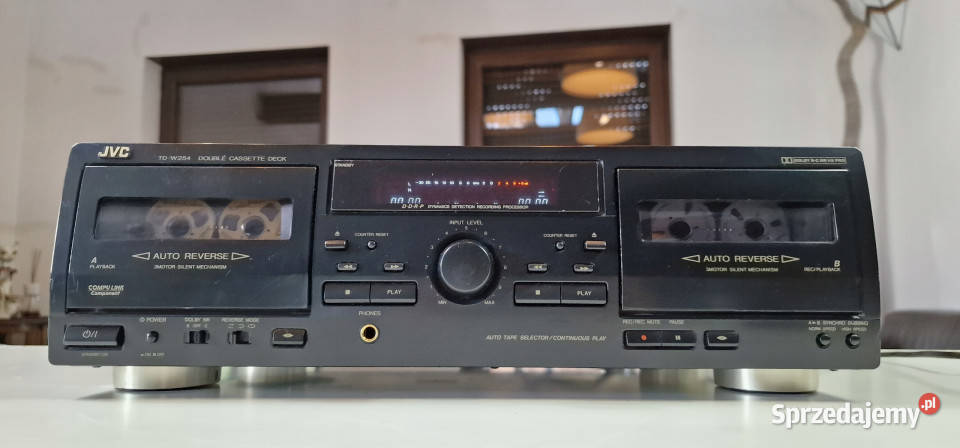 Magnetofon catette deck JVC TD W 254 TDW254 Międzychód