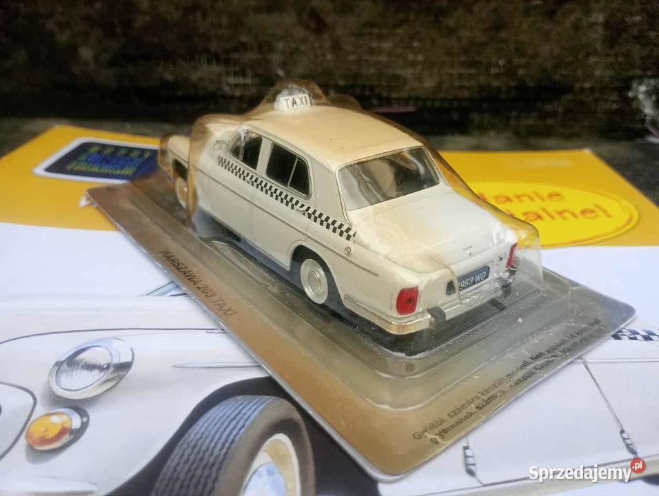 WARSZAWA 203T TAXI Kultowe auta PRL kolekcja 143