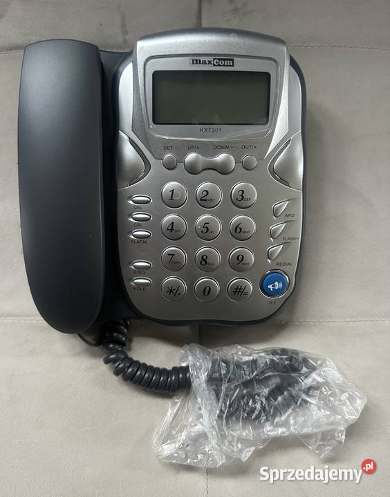 Nowy telefon stacjonarny KXT 201 kalkulator 2 w wielkopolskie Bogdanowo