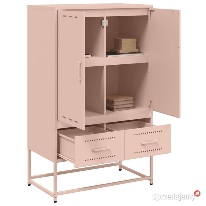 Szafka różowa 68x39x1115 stalowa WM846609 Warszawa sprzedam