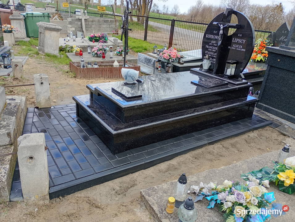 Układanie kostki nagrobkach Zamość