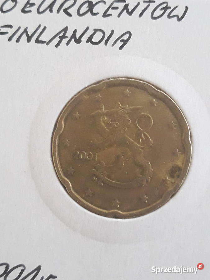 20 Eurocentów Finlandia 2001 r Konin