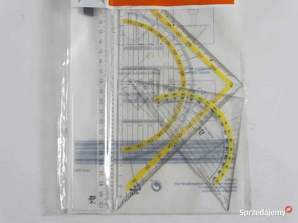 Nowy Zestaw Geometryczny Rex 3 elementy Idealny Biłgoraj