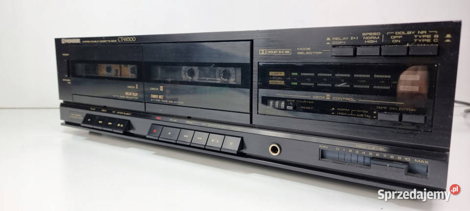 magnetofon Cassette Deck Pioneer CT W300 Międzychód