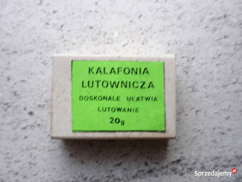 Kalafonia topnik do lutowania 20g Łódź sprzedam