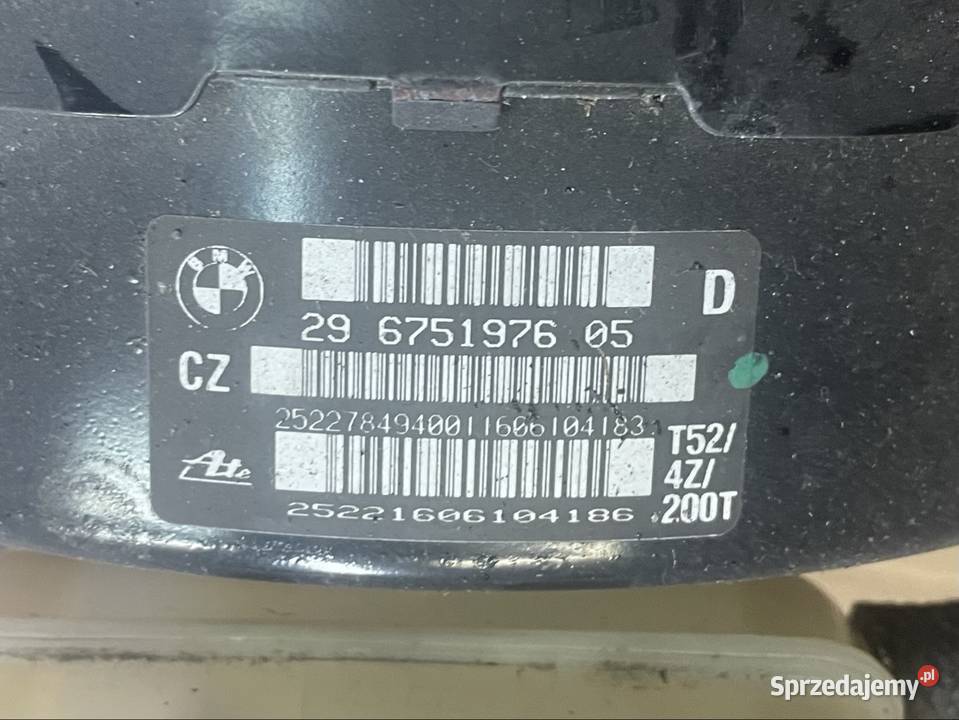 6751976 serwo pompa hamulcowa bmw 1 e81 e82 e87 osobowe Pompy hamulcowe Szczecin