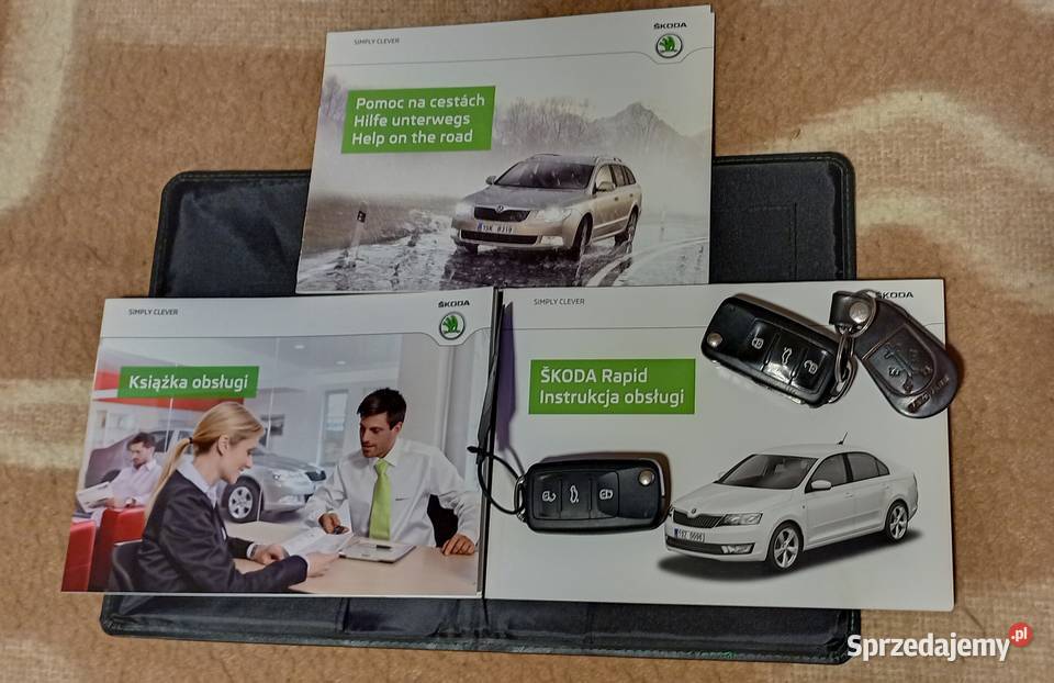 Skoda Rapid 16 TDI 105 Jeszcze pachnie nowością 1600cm3 Rapid Książ Wielkopolski