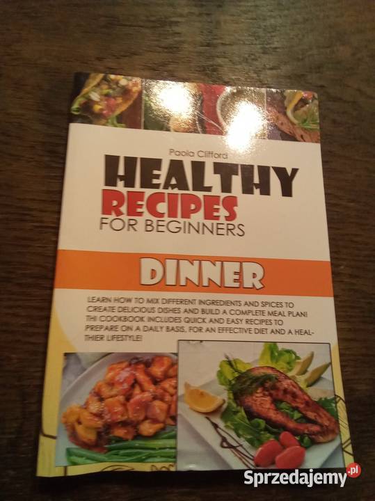 Healthy recipes for begginers angielsku Warszawa