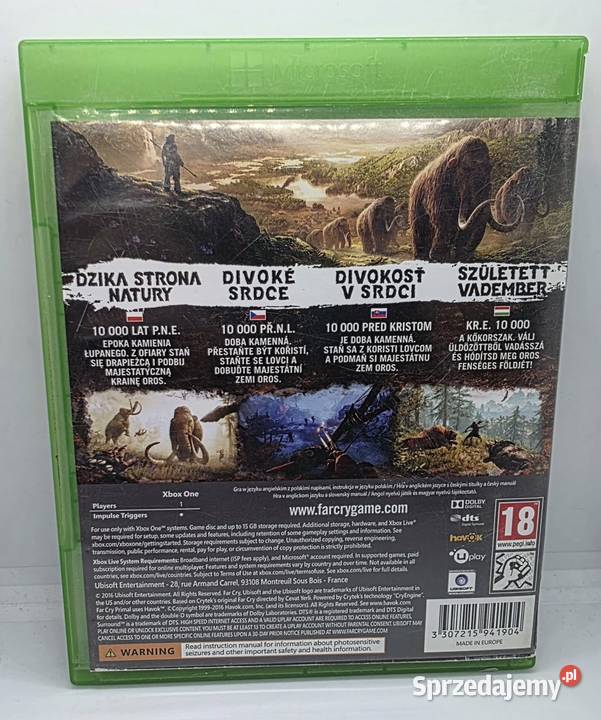 Gra Far Cry Primal Xbox One warmińsko-mazurskie Elbląg
