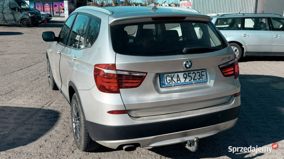 BMW X3 BMW X3 xDrive20d zadbany F25 2010 X3 pomorskie Banino
