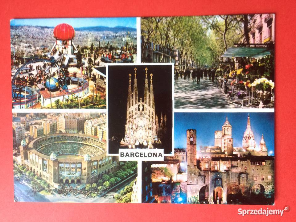 519 Widokówka Barcelona Szczecin