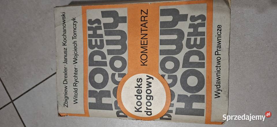 Pierwszy komentarz do Kodeksu Drogowego PRL Łęczyca