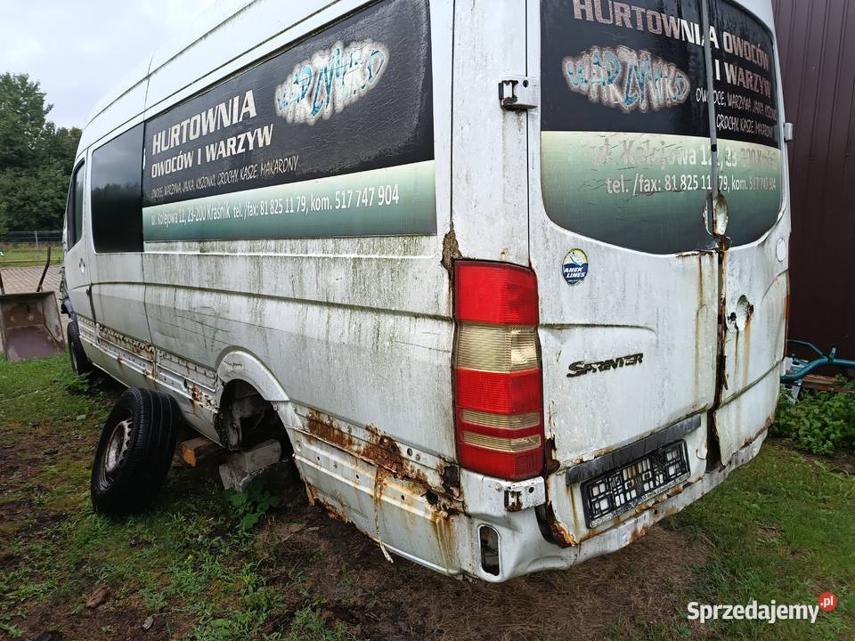 Sprinter crafter karoseria zarejestrowany w manualna Wołoskowola sprzedam