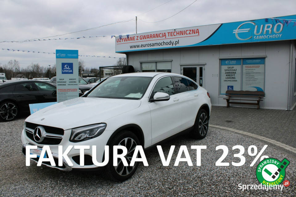 Mercedes GLC 220 COUPE Fvat Gwarancja Skóra Led Warszawa