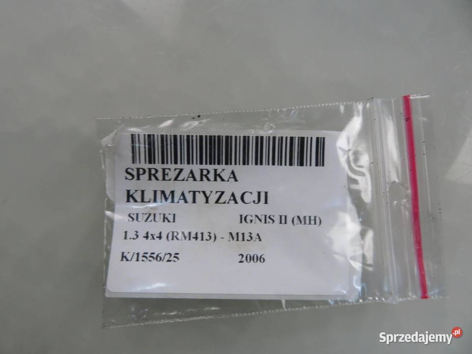 KOMPRESOR KLIMATYZACJI SUZUKI IGNIS II 13 VVT
