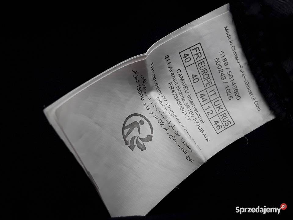 Granatowy kombinezon letni rozmiar 40 Camaeu mazowieckie sprzedam