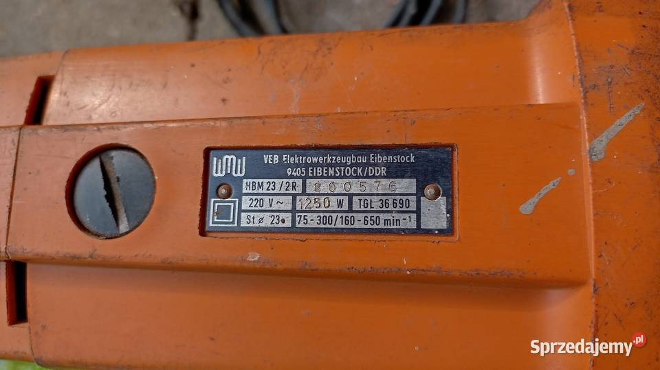 Wiertarka EIBENSTOCK WMW HBM 232R 1250W Tarnowo Podgórne