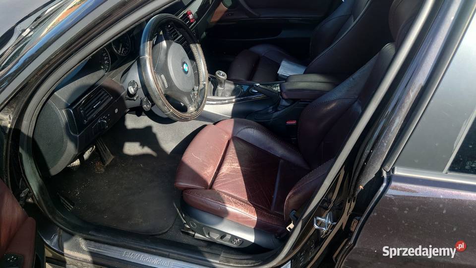 BMW 318i mpakiet indyvidual skóra xenon navi Rok produkcji 2005 wielkopolskie Konin