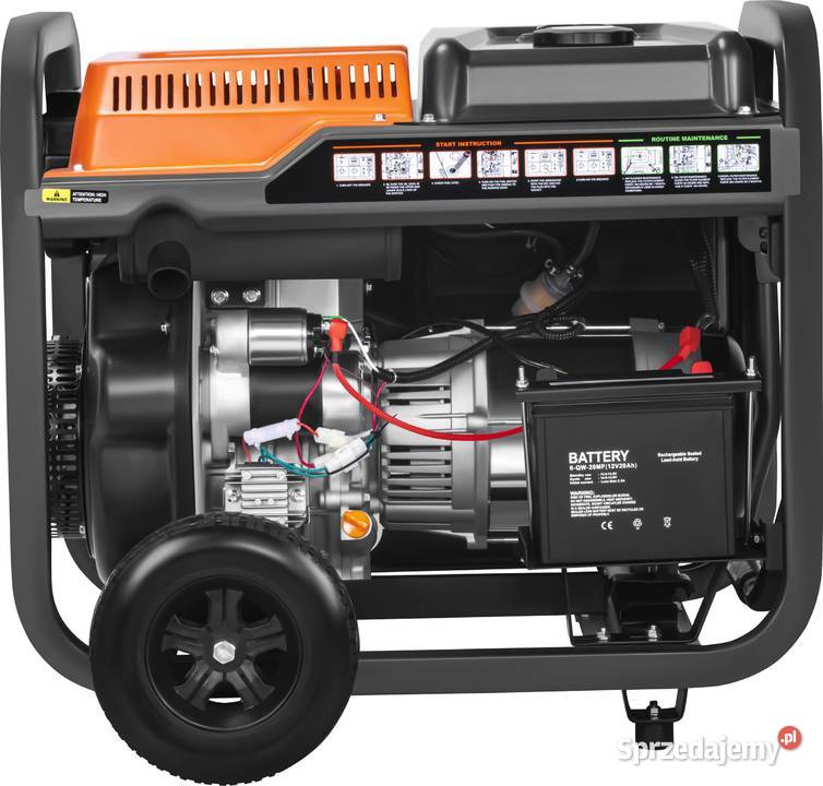 Agregat prądotwórczy DIESEL 89kW 230V KD3249 sprzedam