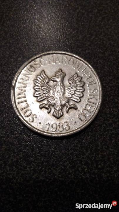 Lech Wałęsa medal moneta 1983 Pozostałe Sieradz sprzedam