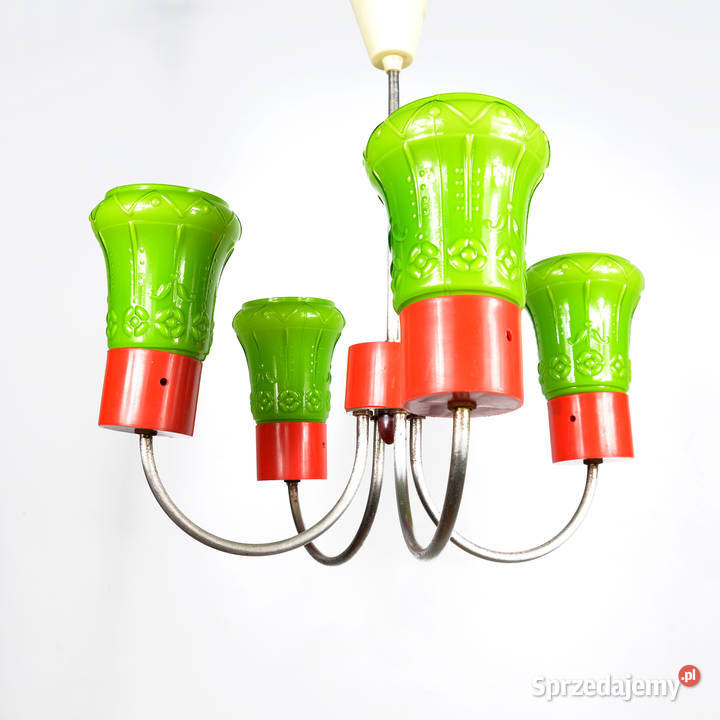 Lampa wisząca ZZM Domgos Zabrze Polska lata 70 Warszawa