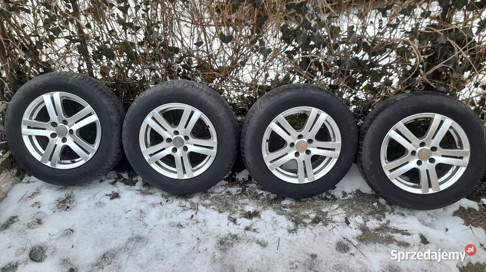 Alufelgi 15 vw golf 4 komplet 4sztuki 5x100 Średnica 15" Zalasewo
