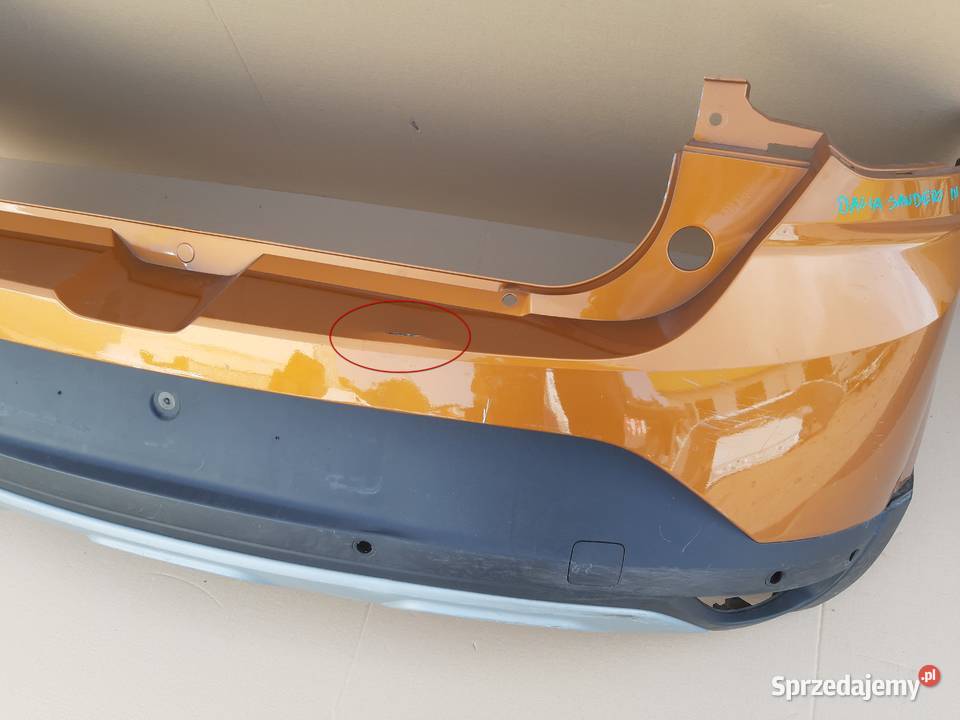 DACIA SONDERO III STEPWAY ZDERZAK TYŁ DOKŁADKA Trzciel