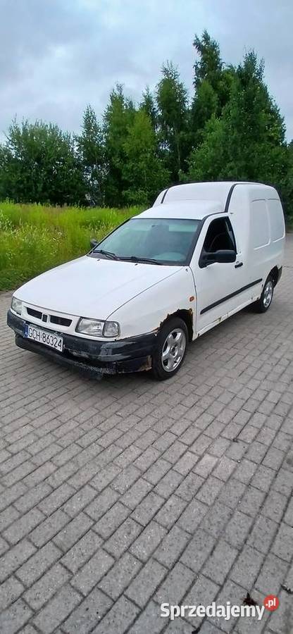 Volkswagen Caddy Seat Inca 19sdi AKTUALNE poduszka powietrzna Samochody dostawcze Gdańsk
