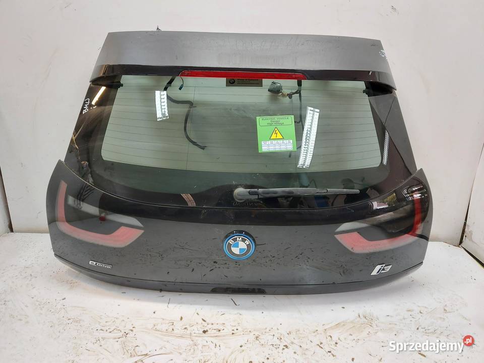 BMW i3 i01 REX Klapa bagażnika kompletna szyba