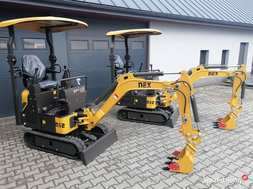 Minikoparka Nex N12 joystick ręki 2022 śląskie Cieszyn