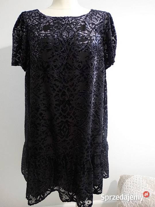 Sukienka Wieczorowa Imprezowa Koktajlowa Długość Midi Łomża