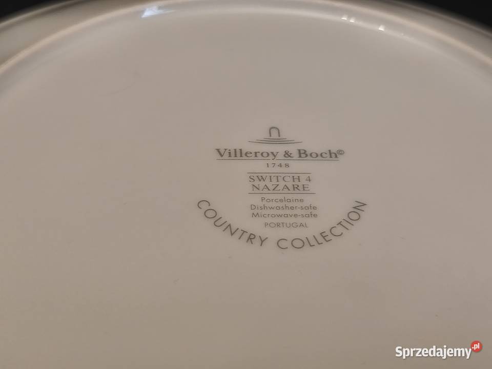 Talerz płaski Villeroy Boch Switch 4 Nazare Chełm sprzedam