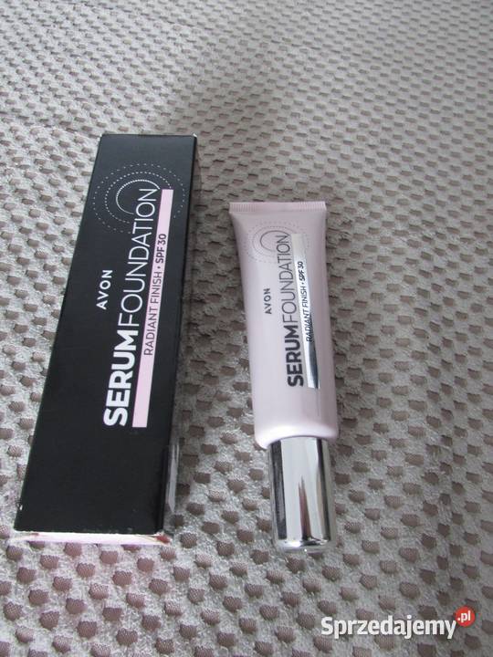 avon zestaw szminka power stay podkład serum