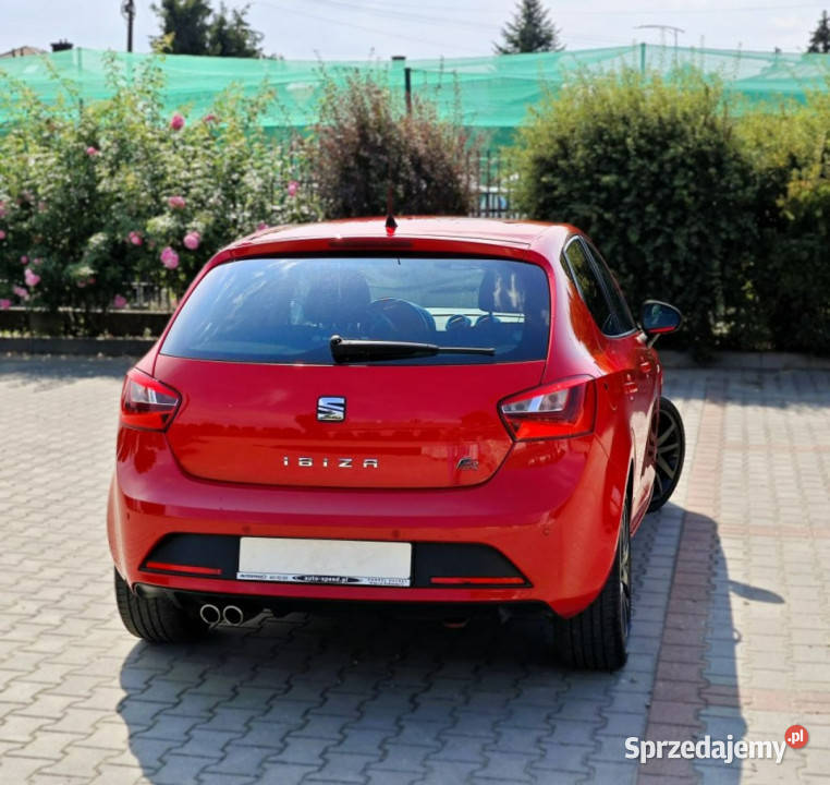 Seat Ibiza Fr Klima Alu V 2017 czerwony Samochody osobowe Nowy Sącz sprzedam