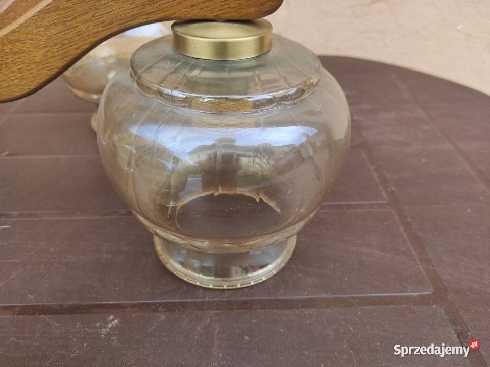 Lampa żyrandol stara prl Schodnia