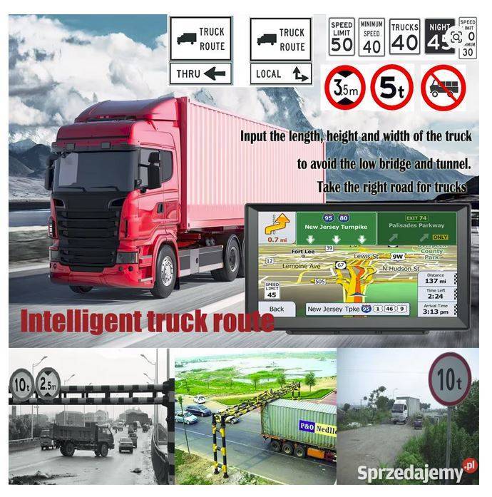 GPS Navigation 9 cal mapy Igo Primo Truck Q2 Bydgoszcz