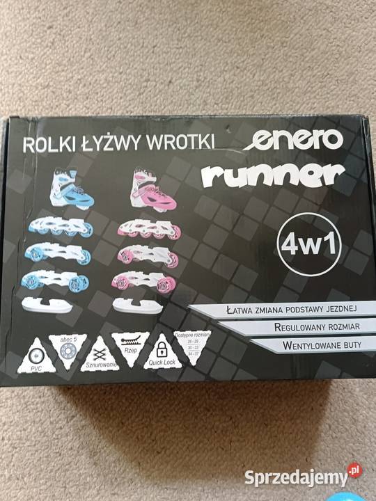 Rolki Łyżwy wrotki 4w 1 2629 Rozmiar 26 Oświęcim sprzedam
