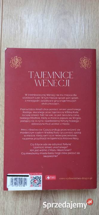 Tajemnice Wenwcji tom II George Fullborn Kraków sprzedam