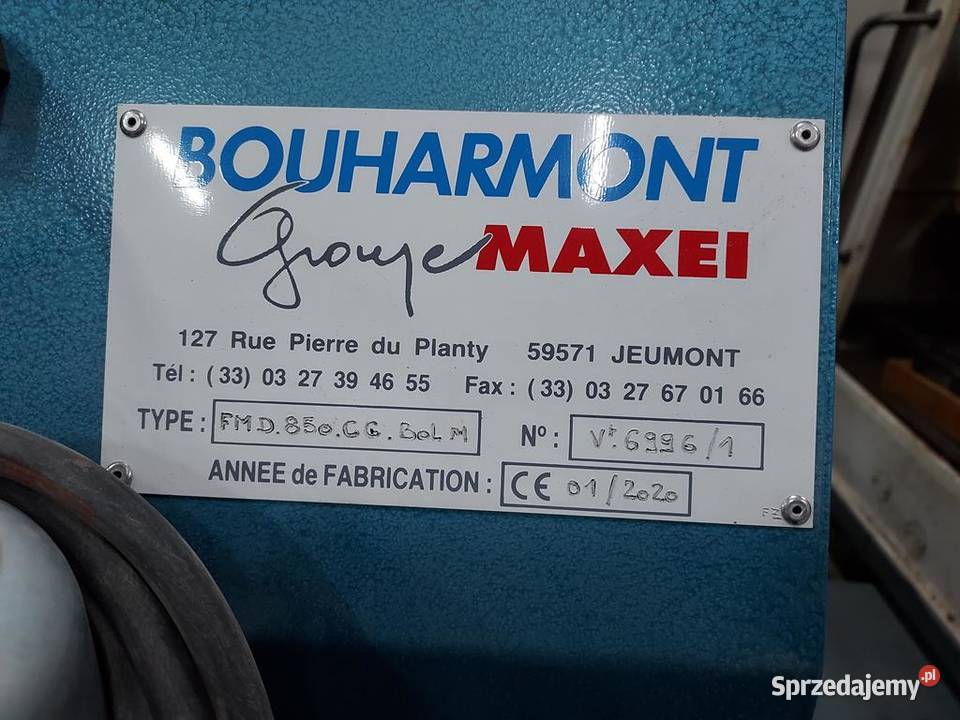 Maszyna do przewlekania kabli MAXEL FMD850CCBOLM