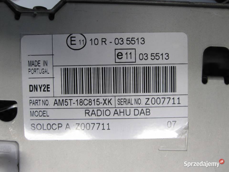 FORD FIESTA MK7 VII LIFT 13r radio CD Sprzęt audio fabryczny świętokrzyskie