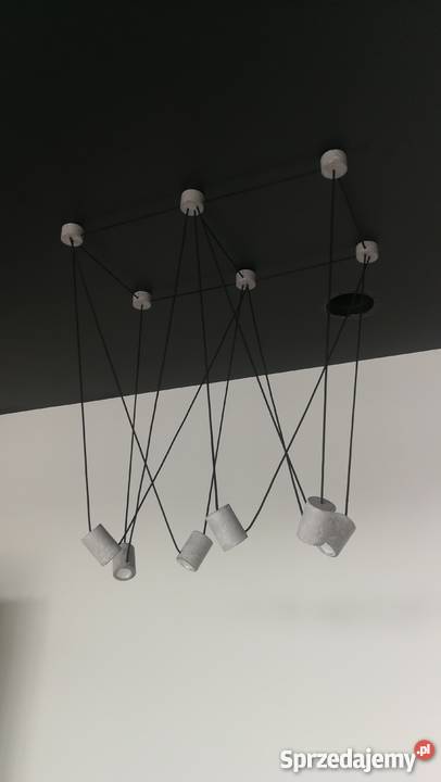 Designerska lampa wisząca AKIRA stół z BETONU Rzeszów sprzedam