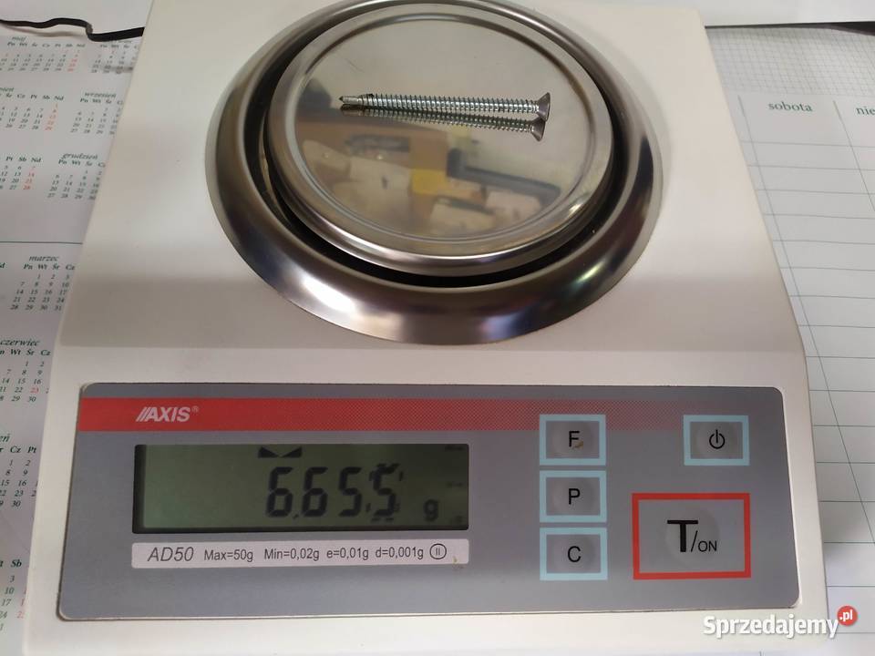 Waga laboratoryjna apteczna Axis AD 50 Warszawa