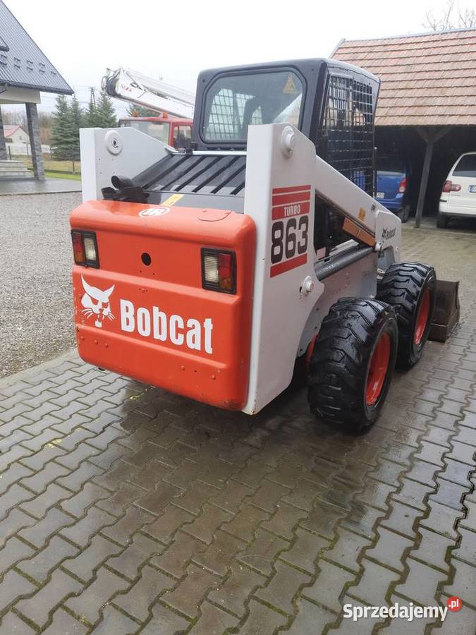 Miniładowarka bobcat 863 2000mało motogodzin Rok produkcji 2000 Radomyśl Wielki sprzedam