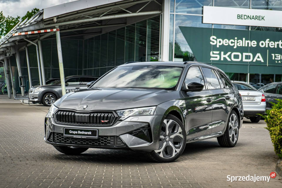 koda Octavia Combi RS 20 TSI 265 DSG IV 2020 łódzkie Łódź